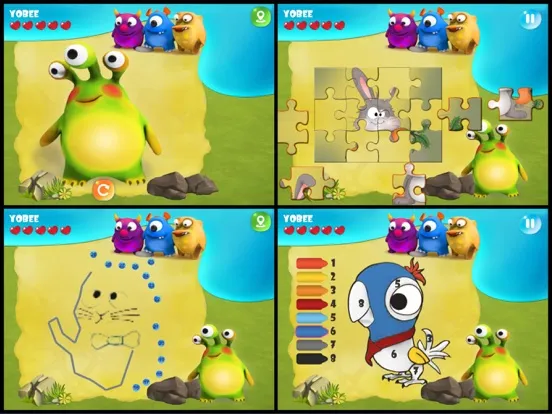 Learn Math with Yobee iPad スクリーンショット