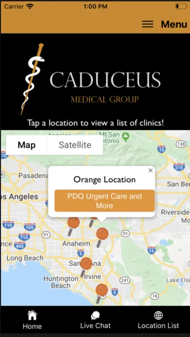Screenshot di Caduceus Medical Group