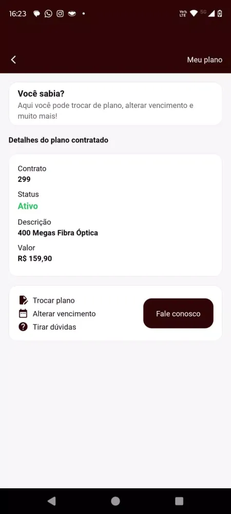 Screenshot di Alpha Telecom
