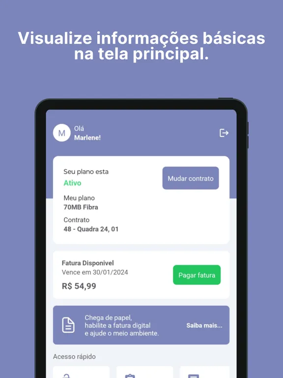 LifeGoNet Cliente iPad  Screenshots