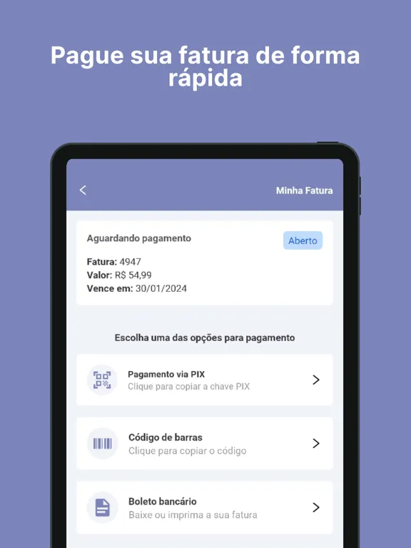 LifeGoNet Cliente iPad  Screenshots
