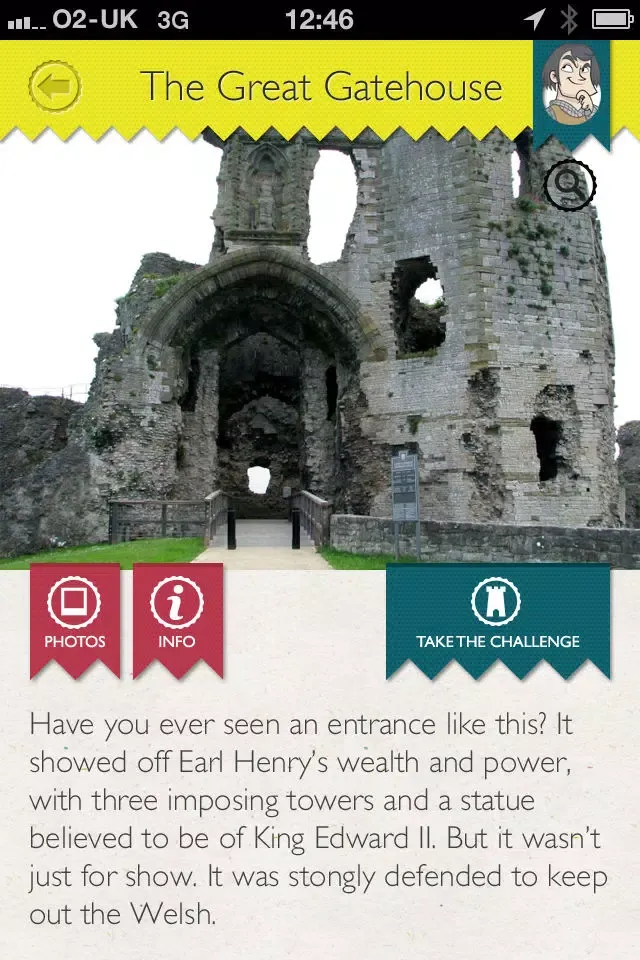 Denbigh Castle & Town Walls Ekran Görüntüleri