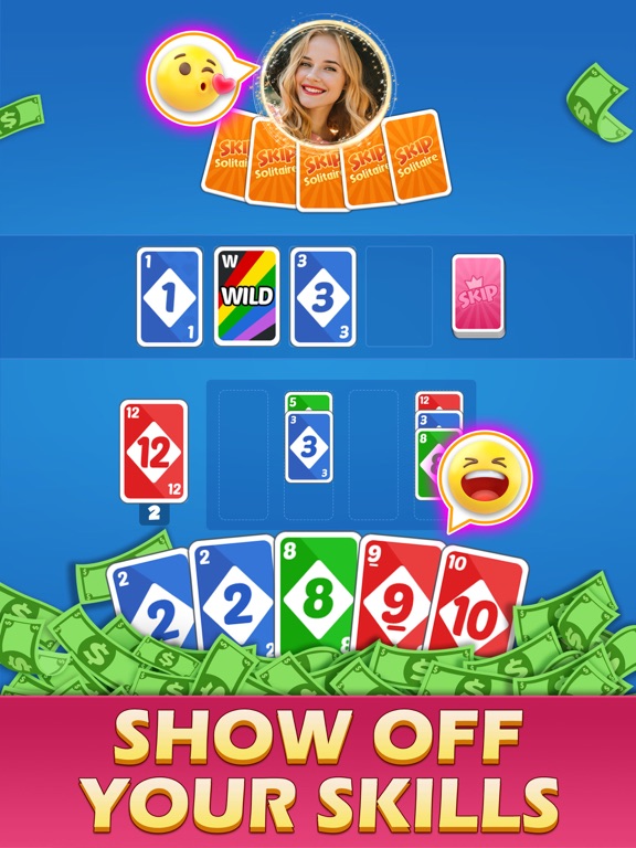 Скриншоты Skip Solitaire: Real Cash Game iPad 