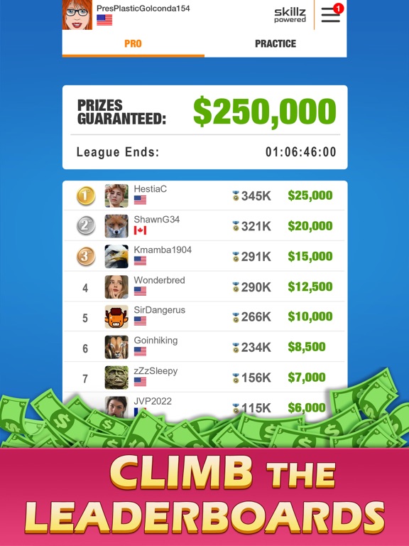 Скриншоты Skip Solitaire: Real Cash Game iPad 