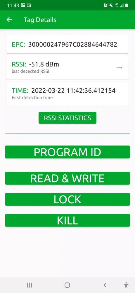 CAEN RFID easyController سکرین شاٹس
