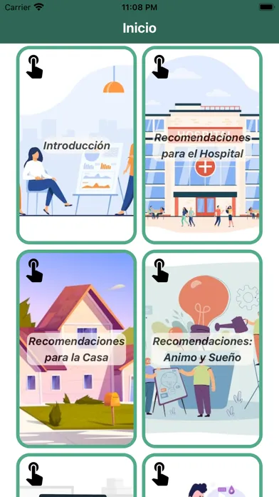Capturas de pantalla de CuidaTEC