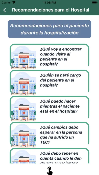Capturas de pantalla de CuidaTEC