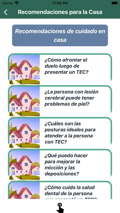 Capturas de pantalla de CuidaTEC