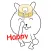 A Rabbit Beating a Drum on a Head