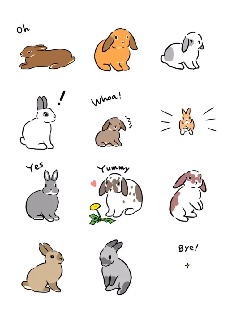 Скриншоты Schinako's Happy Bunnies vol.2 iPad 