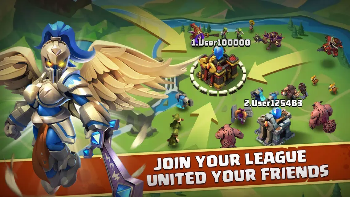 Ảnh chụp màn hình của Heroes Clash - Zombies War