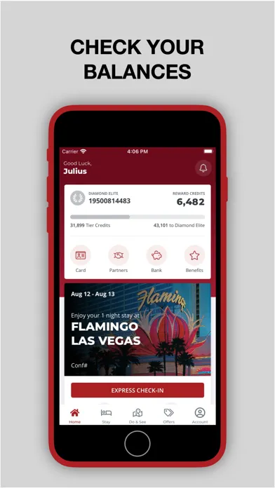 Capturas de pantalla de Caesars Rewards Resort Offers