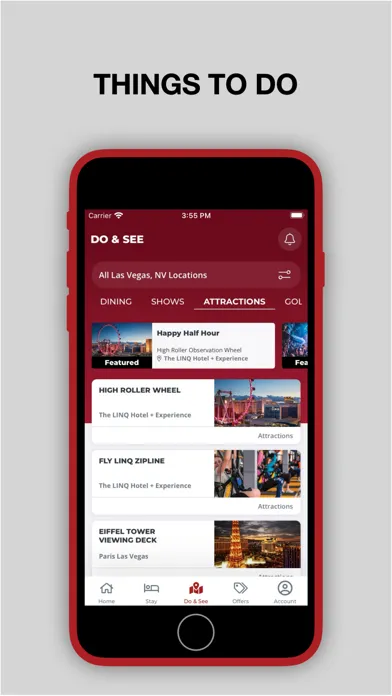 Capturas de pantalla de Caesars Rewards Resort Offers