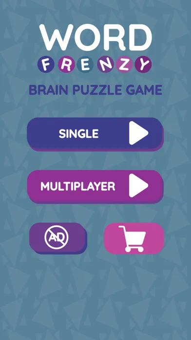 Word Frenzy Brain Puzzle Game स्क्रीनशॉट
