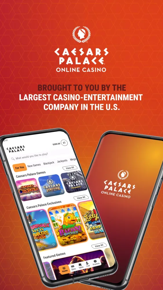 Caesars Palace Online Casino Screenshots