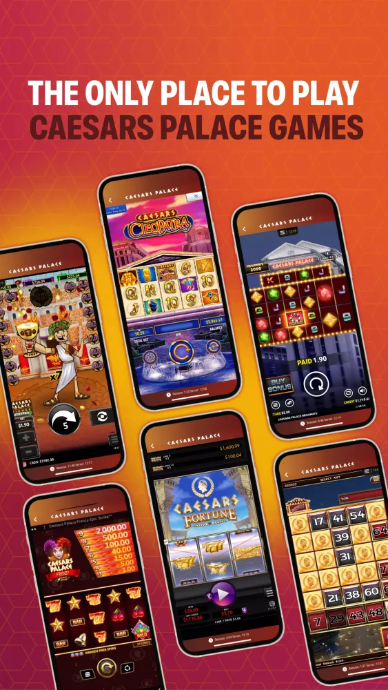 Caesars Palace Online Casino Screenshots