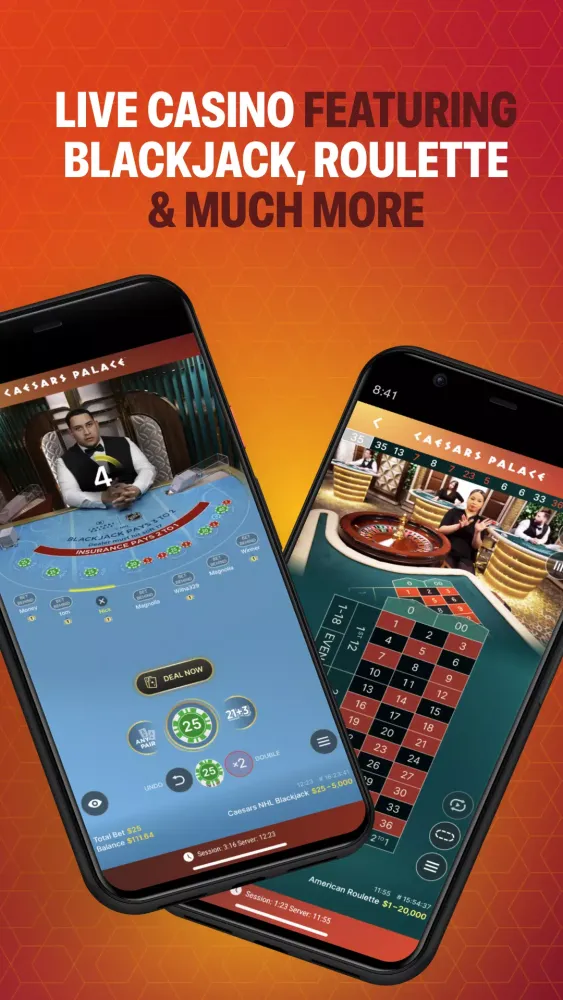 Caesars Palace Online Casino Screenshots