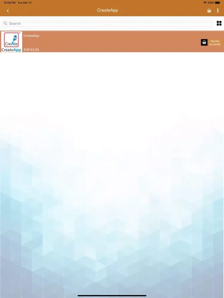 CreateApp Europa iPad  स्क्रीनशॉट