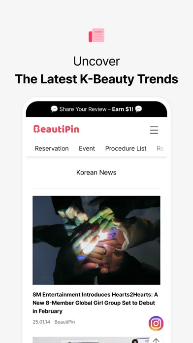 BeautiPin - K skincare, beauty স্ক্রিনশট