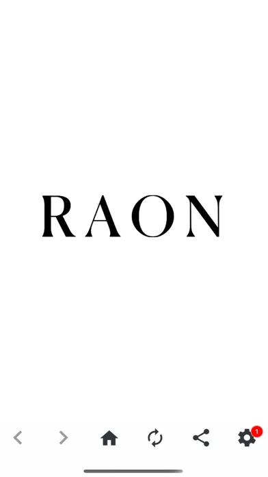 Zrzuty ekranu RAON