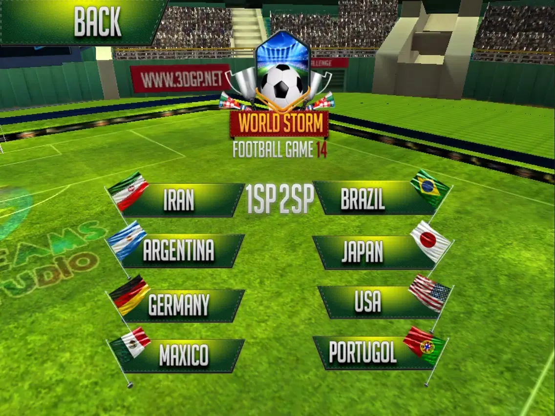 Zrzuty ekranu Real Soccer - World Storm Football iPad 