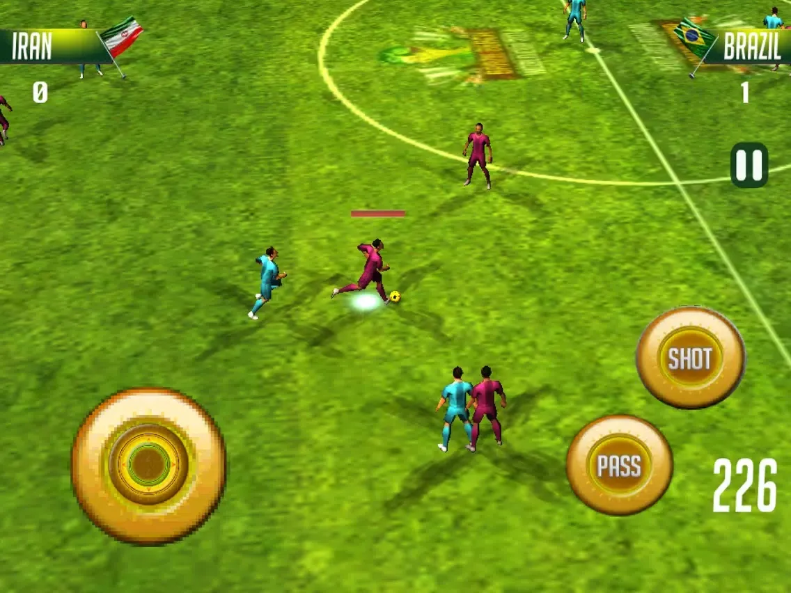 Zrzuty ekranu Real Soccer - World Storm Football iPad 