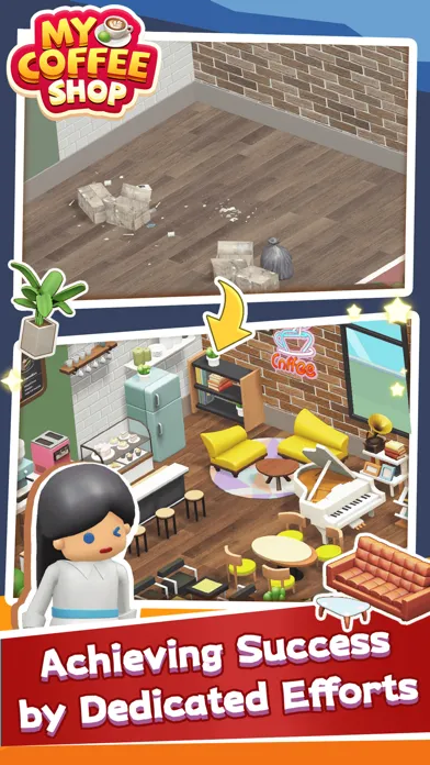 My Coffee Shop-Manage & Decor Screenshots