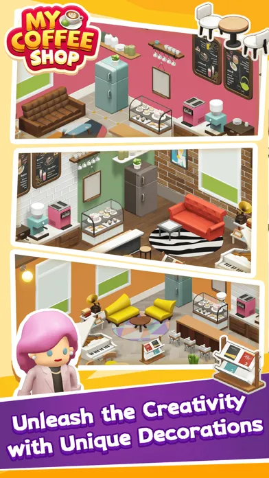 My Coffee Shop-Manage & Decor Screenshots