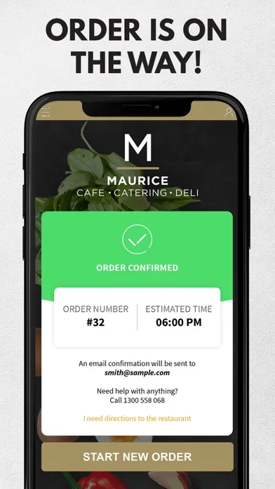 Ảnh chụp màn hình của Café Maurice