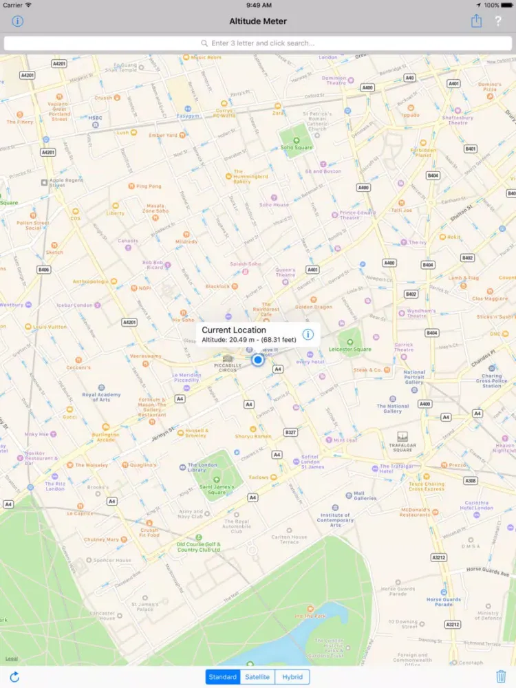 Capturas de pantalla de What is your Altitude? iPad 