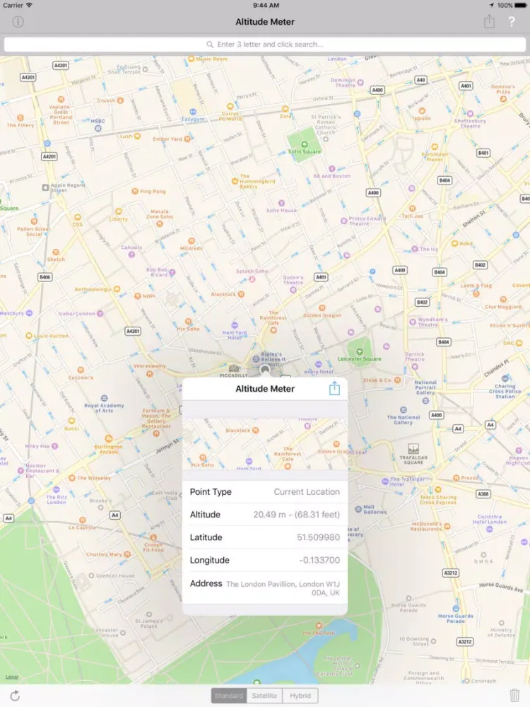 Capturas de pantalla de What is your Altitude? iPad 