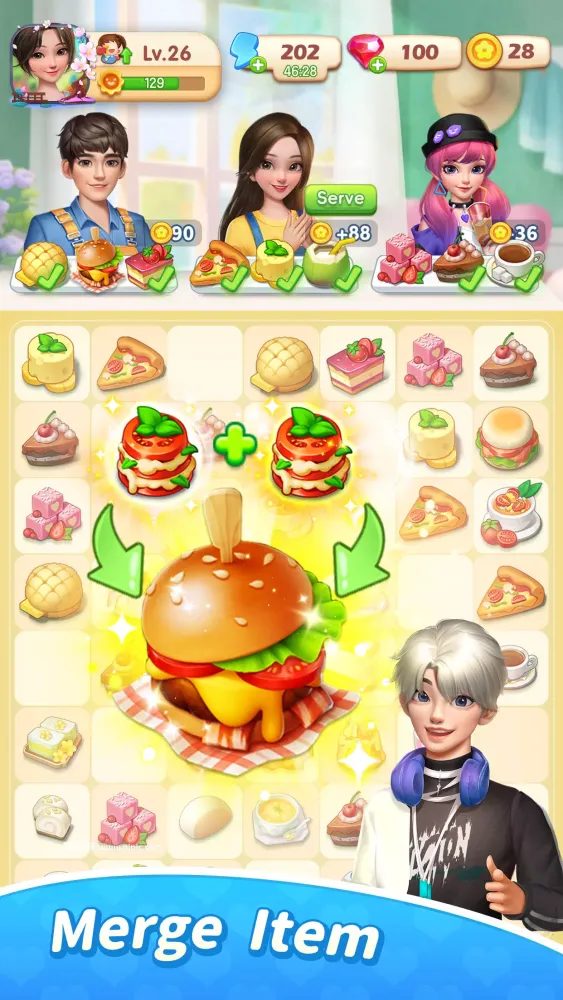 Master Chef - Merge & Design Screenshots
