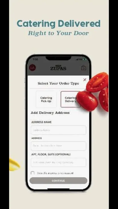 Скриншоты Café Zupas Catering