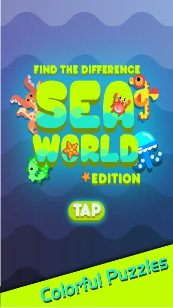 Find the Difference - A Sea World Edition 스크린샷
