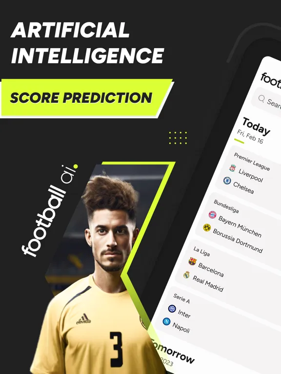 Captures d'écran de Football AI - Score Prediction iPad 