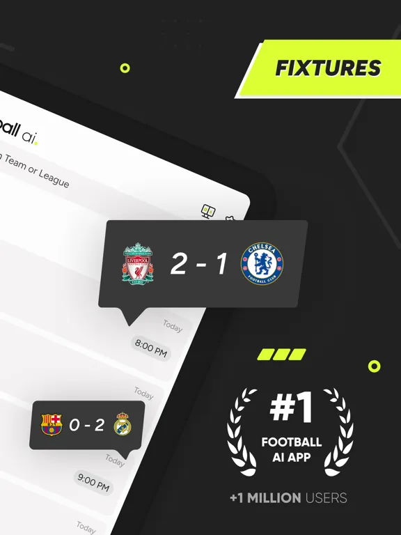 Captures d'écran de Football AI - Score Prediction iPad 