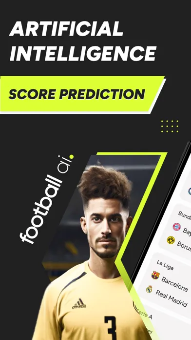 Captures d'écran de Football AI - Score Prediction