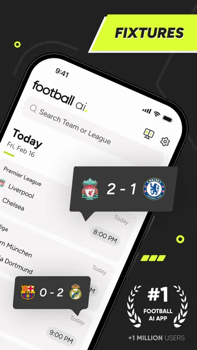 Captures d'écran de Football AI - Score Prediction