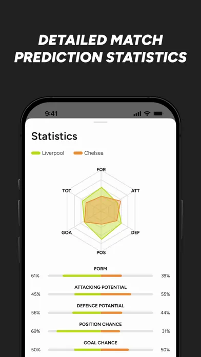 Captures d'écran de Football AI - Score Prediction