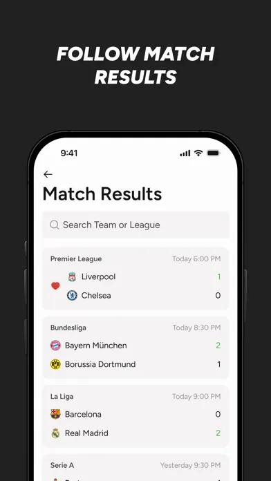 Captures d'écran de Football AI - Score Prediction