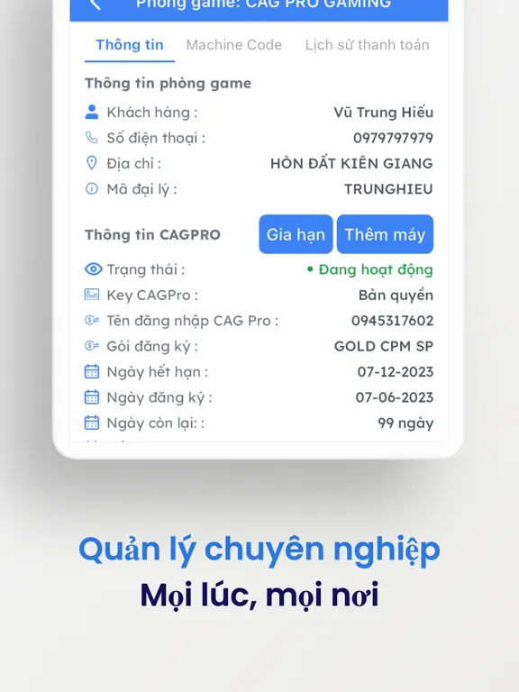 CAG PRO iPad  Screenshots
