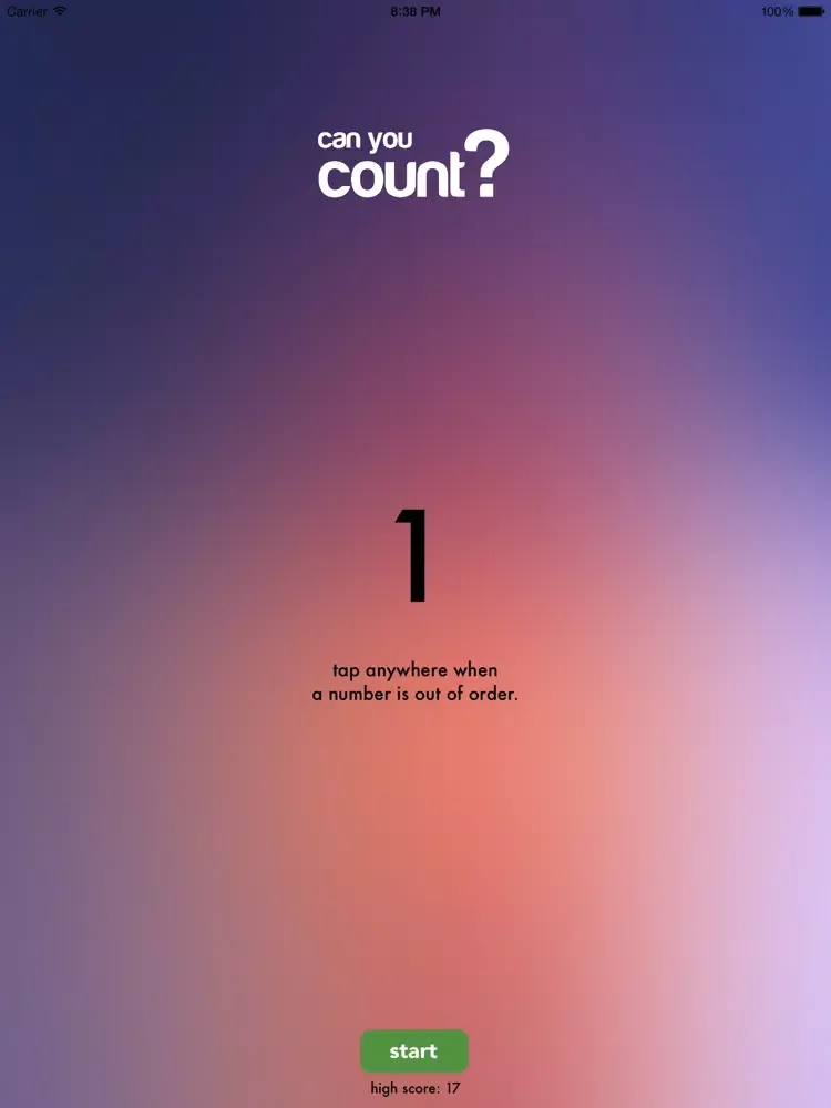 Can You Count? iPad  سکرین شاٹس