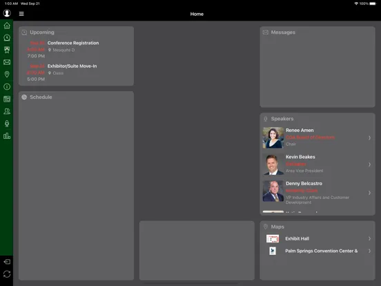 Screenshot di California Grocers Association iPad 