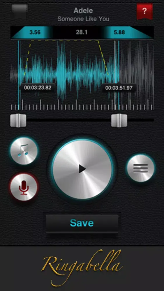 Скриншоты Ringabella Ringtone Creator