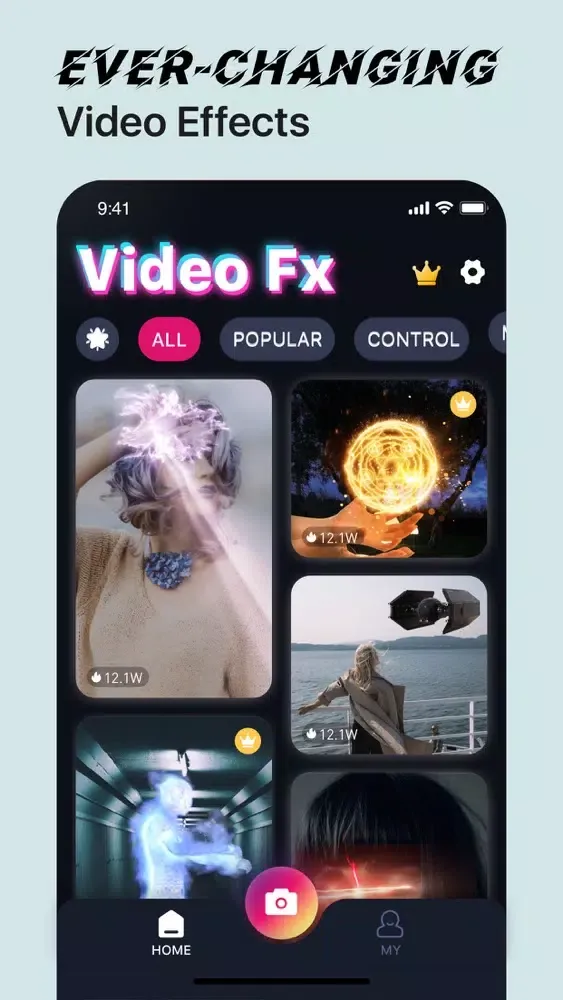 ภาพหน้าจอของ Video FX - Magic Video Effects