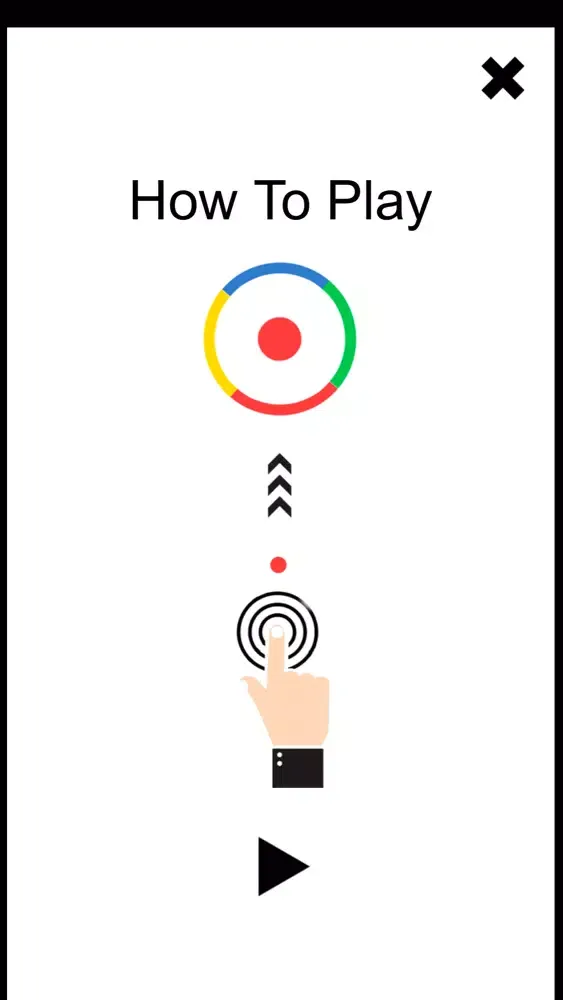ภาพหน้าจอของ TOUCH-Color-circle