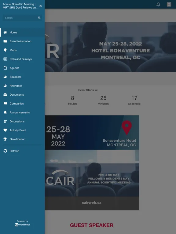 CAIR ASM 2022 iPad 应用截图