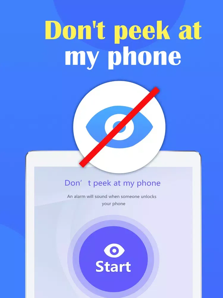Don't Touch My Phone : Alarm iPad  স্ক্রিনশট
