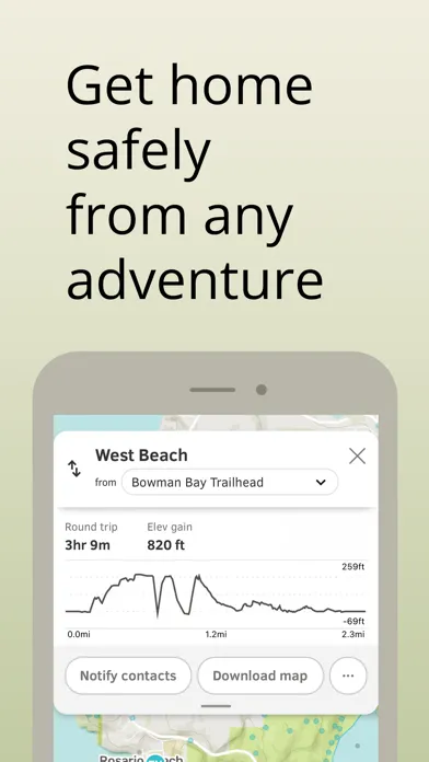 Cairn: The Trail Safety App 스크린샷