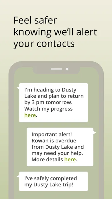 Cairn: The Trail Safety App 스크린샷